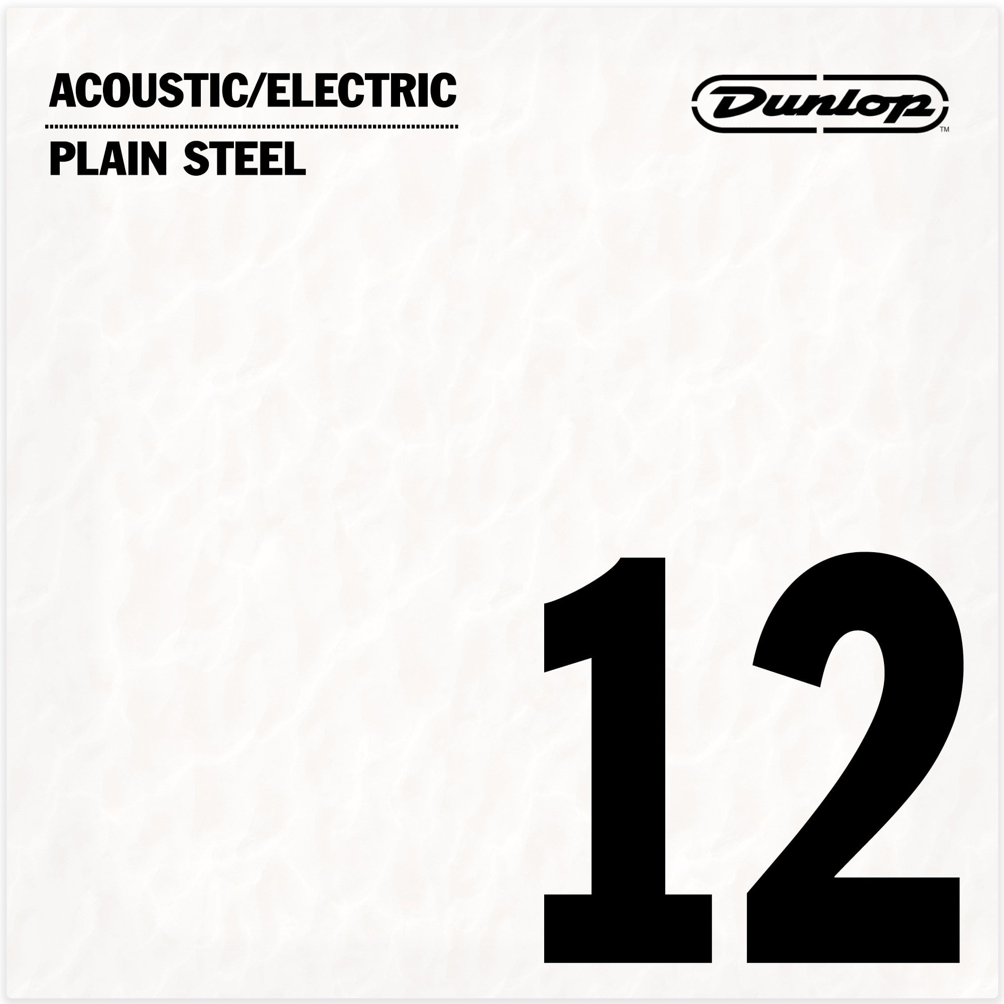 Jim Dunlop Plain Steel .012 Single Guitar String