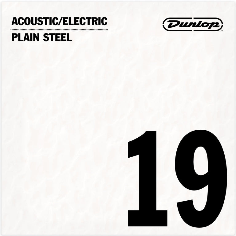 Jim Dunlop Plain Steel 19 (.019