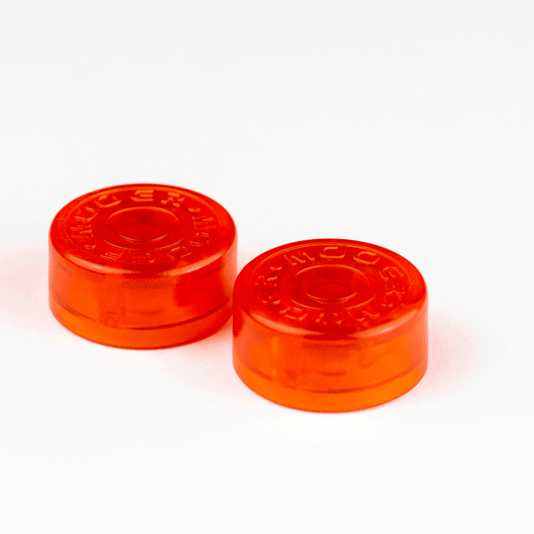 MOOER Stomp Box FX Footswitch Toppers, Orange, 5-Pack