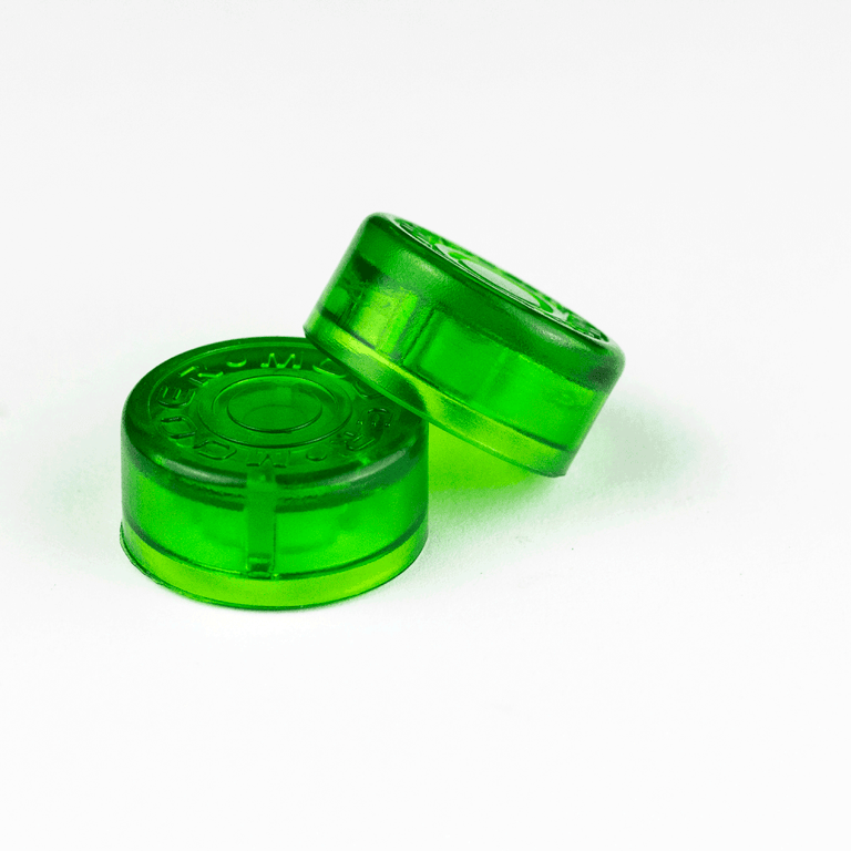 MOOER Stomp Box FX Footswitch Toppers, Green, 5-Pack