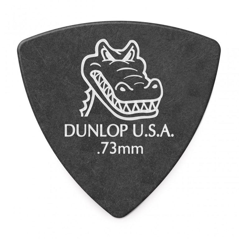 Jim Dunlop Gator Grip Small Triangle 0.73mm Guitar Plectrums (6-Pack)