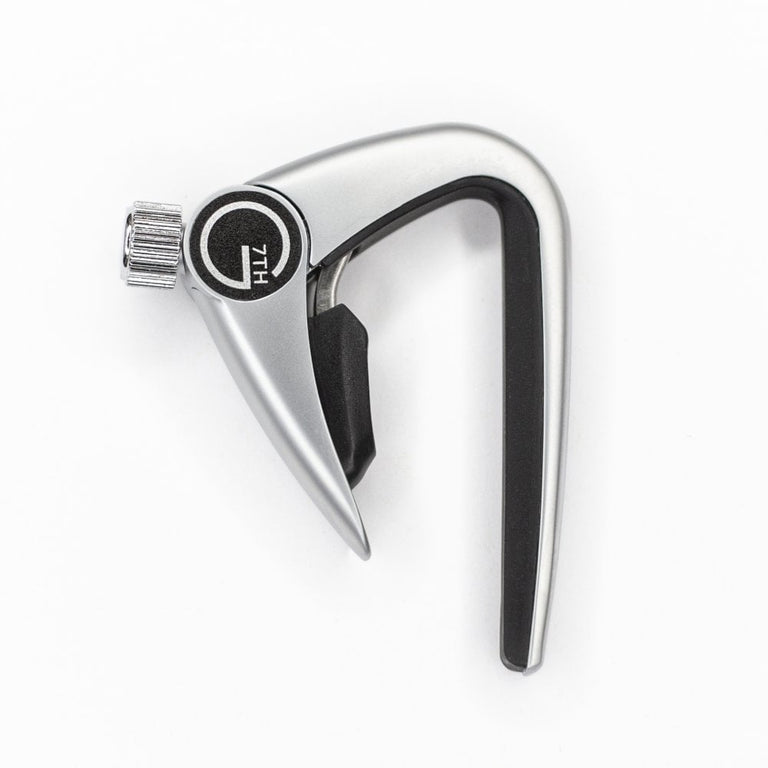 G7th Newport Capo for Classical Guitar, Chrome