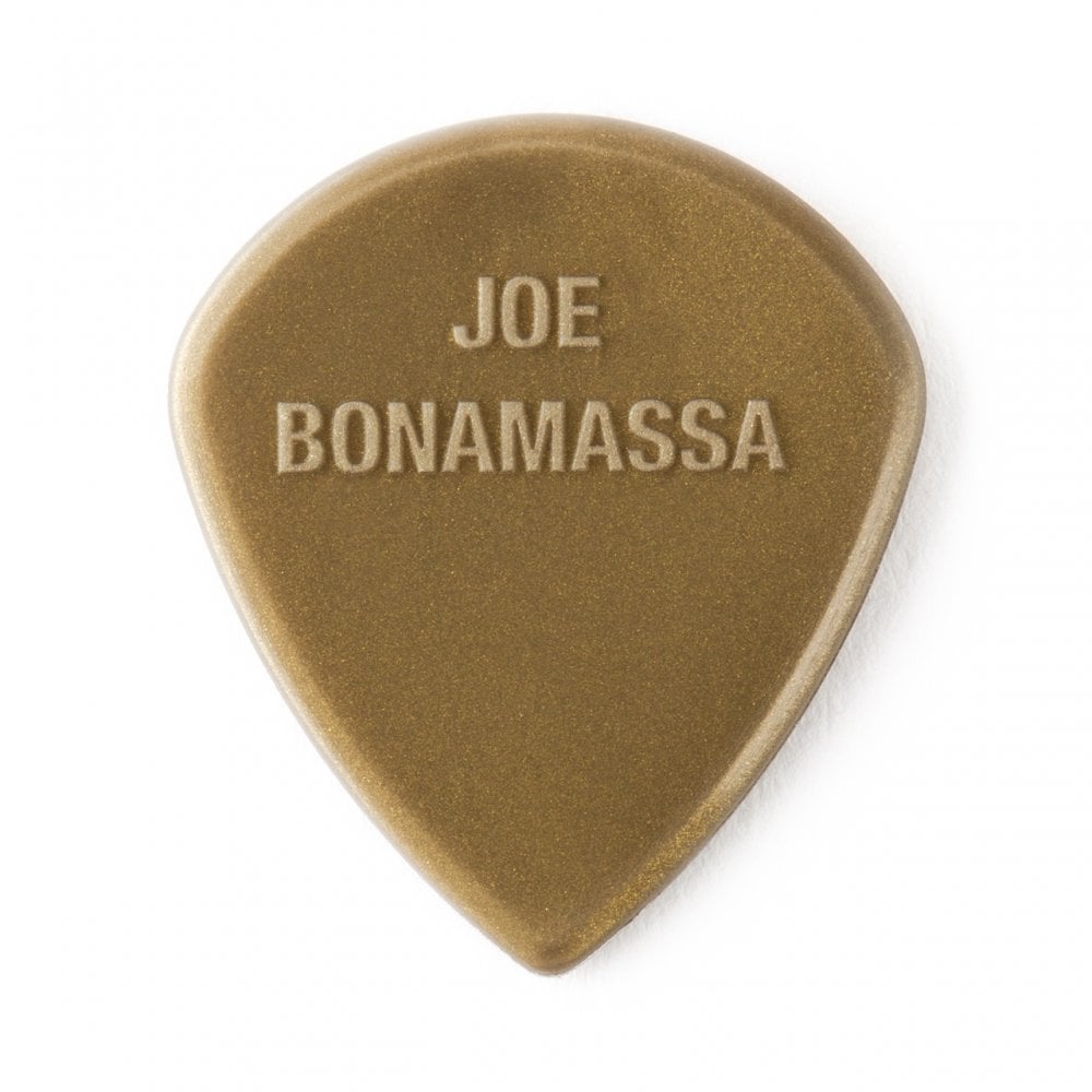 Jim Dunlop Joe Bonamassa Signature Gold Jazz III Guitar Plectrums, 6-Pack