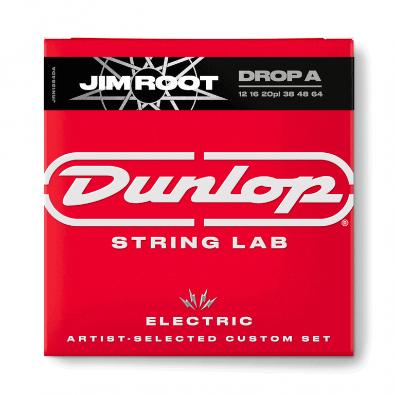 Jim Dunlop Jim Root Signature 12-64 Electric Guitar Strings, Drop-A