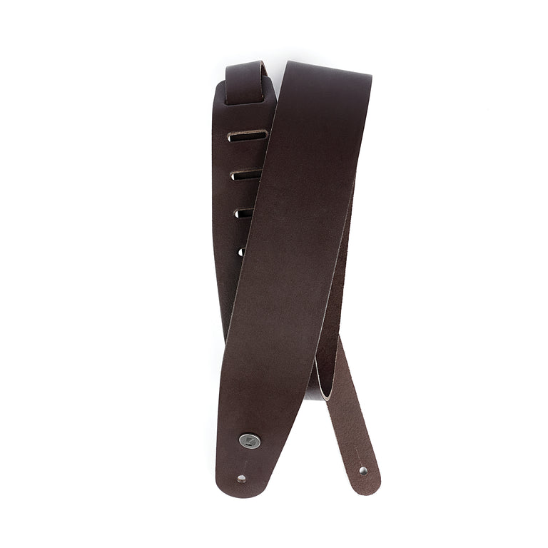D'Addario Classic Leather Brown Guitar Strap