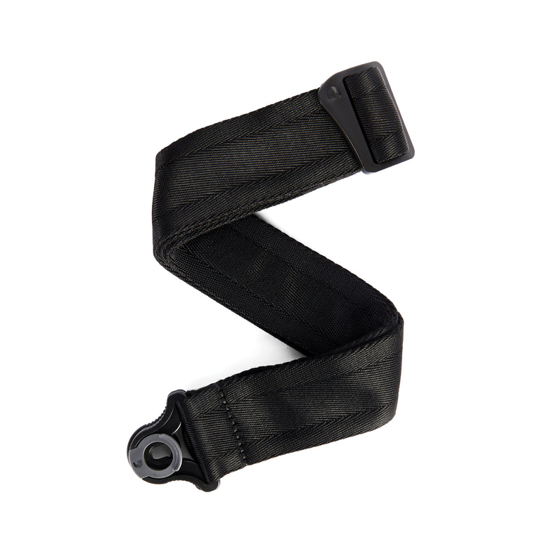 D'Addario Auto Lock Guitar Strap, Black