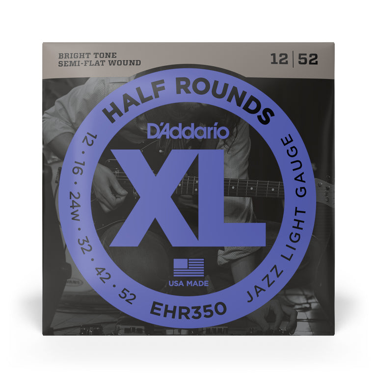 D'Addario EJ21 Corde Per Chitarra Elettrica D'Addario EJ21 Jazz Light: Set 12-52 Per Suono Caldo E Definito Corde Chitarra Elettrica D'Addario EJ21 - Foto 8