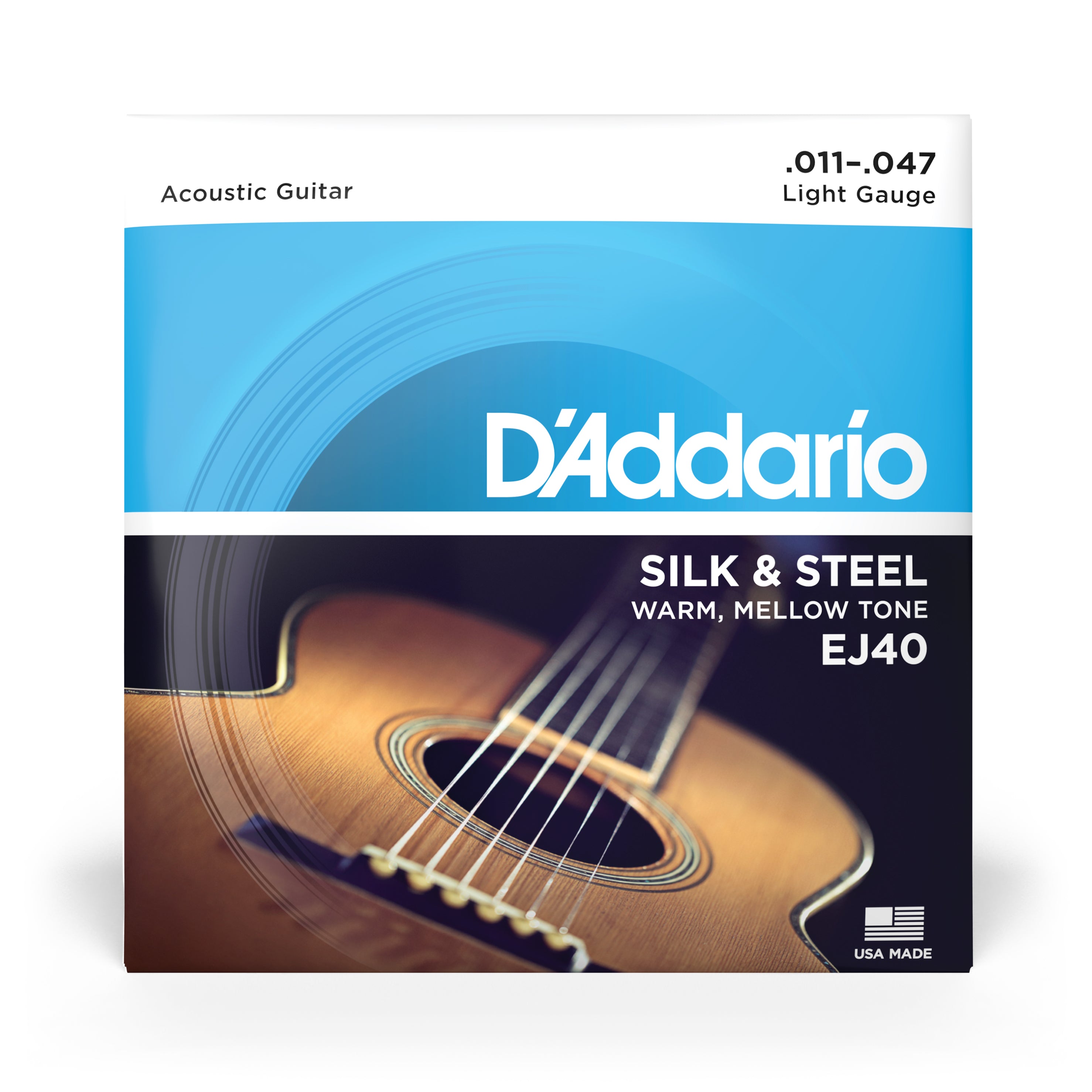 Martin silk and steel shop acoustic guitar strings