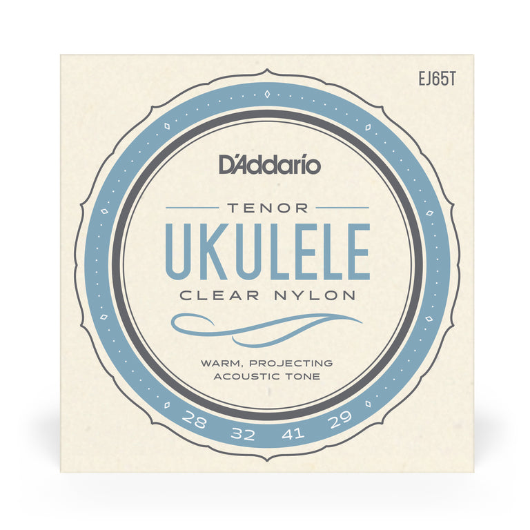 D'Addario EJ65T Pro-Arte Custom Extruded Tenor Ukulele Strings GCEA Tuning