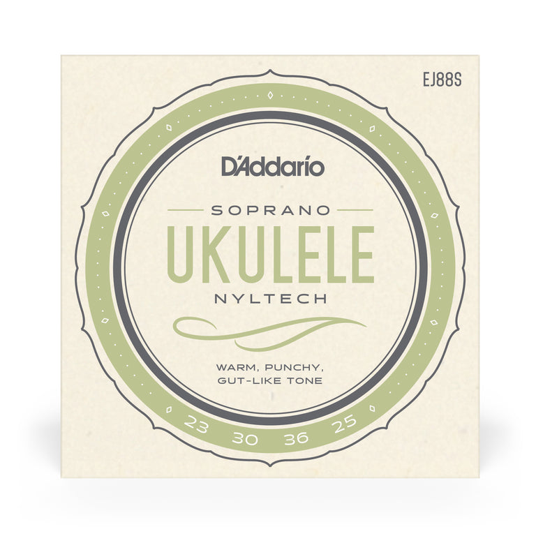 D'Addario EJ88S Nyltech Soprano Ukulele Strings 4-String Full Set