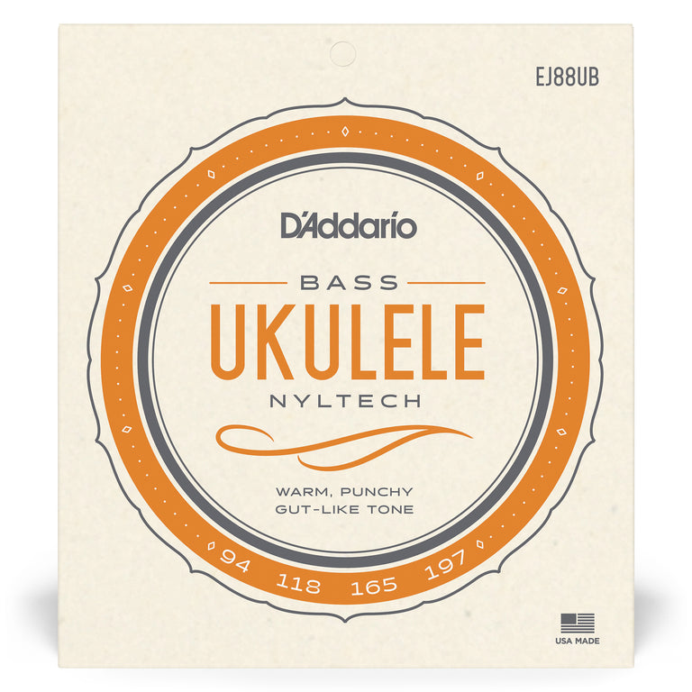 D'Addario EJ88UB Nyltech Bass Ukulele Strings