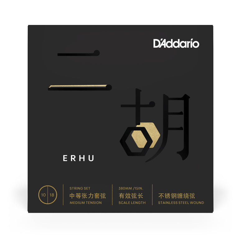 D'Addario ERHU01 Erhu 10-18 Medium Tension Strings