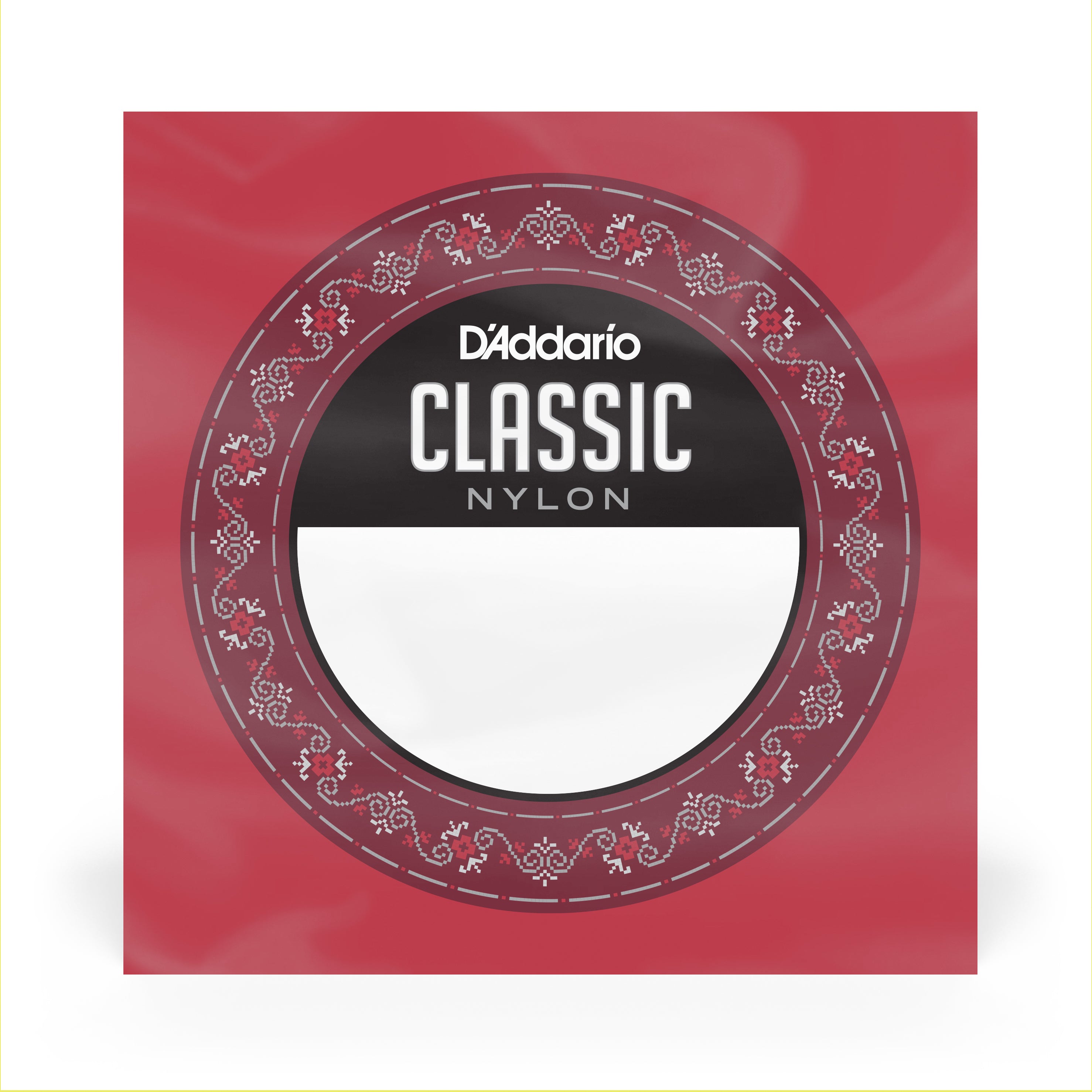 D'Addario J2701 Student Classic Clear Nylon Classical Guitar E-1st Single String, Normal Tension