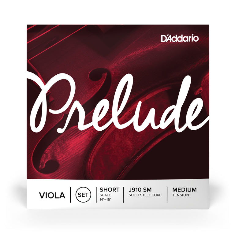 D'Addario Prelude Viola Medium Tension / Short Scale