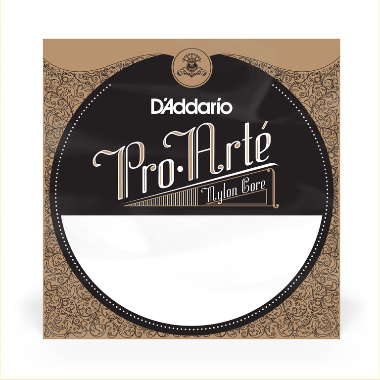 D'Addario NYL028W Pro-Arté Silverplated Wound on Nylon Single String .028