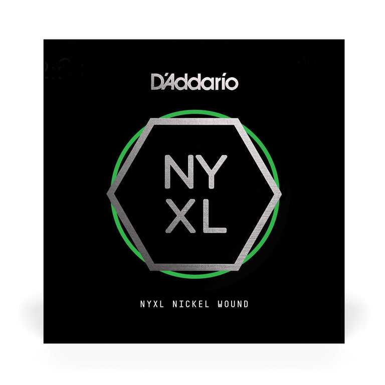 D'Addario NYXL Nickel Wound .044 Electric Guitar Single String [NYNW044]