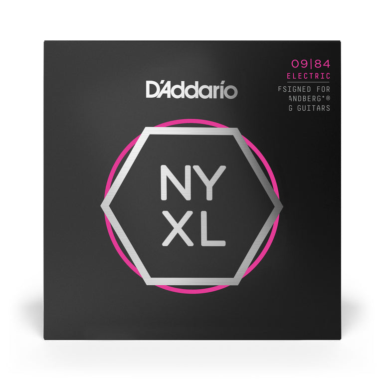 D'Addario NYXL Nickel Wound 8-String Strandberg 9-84 Electric Guitar Strings [NYXL0984SB]