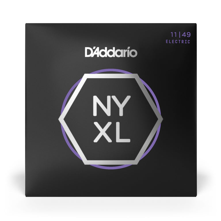 D'Addario NYXL Nickel Wound 11-49 Electric Guitar Strings, Jazz Rock [NYXL1149]
