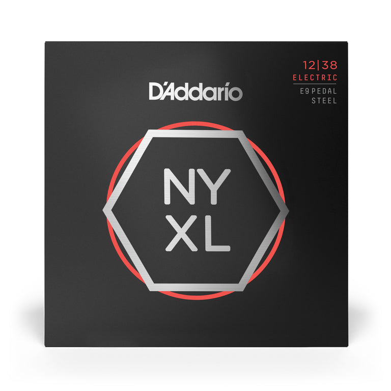 D'Addario NYXL1238PS NYXL Nickel Wound 12-38 E9 Pedal Steel Strings