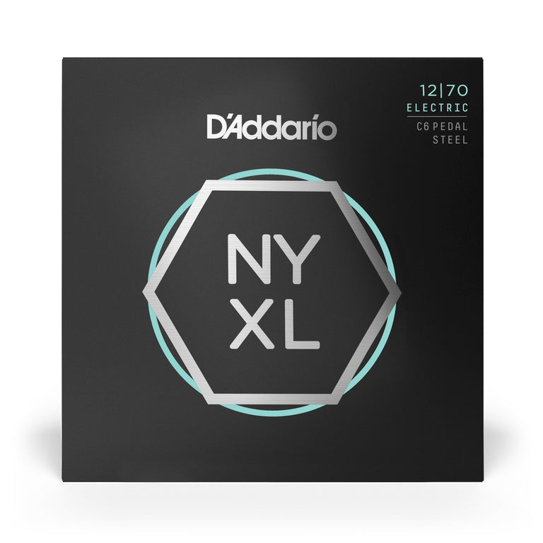 D'Addario NYXL1270PS NYXL Nickel Wound 12-70 C6 Pedal Steel Strings