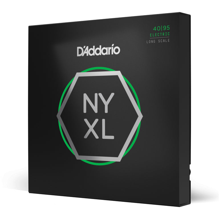 D'Addario NYXL Nickel Wound 40-95 Bass Guitar Strings, Long Scale [NYXL4095]