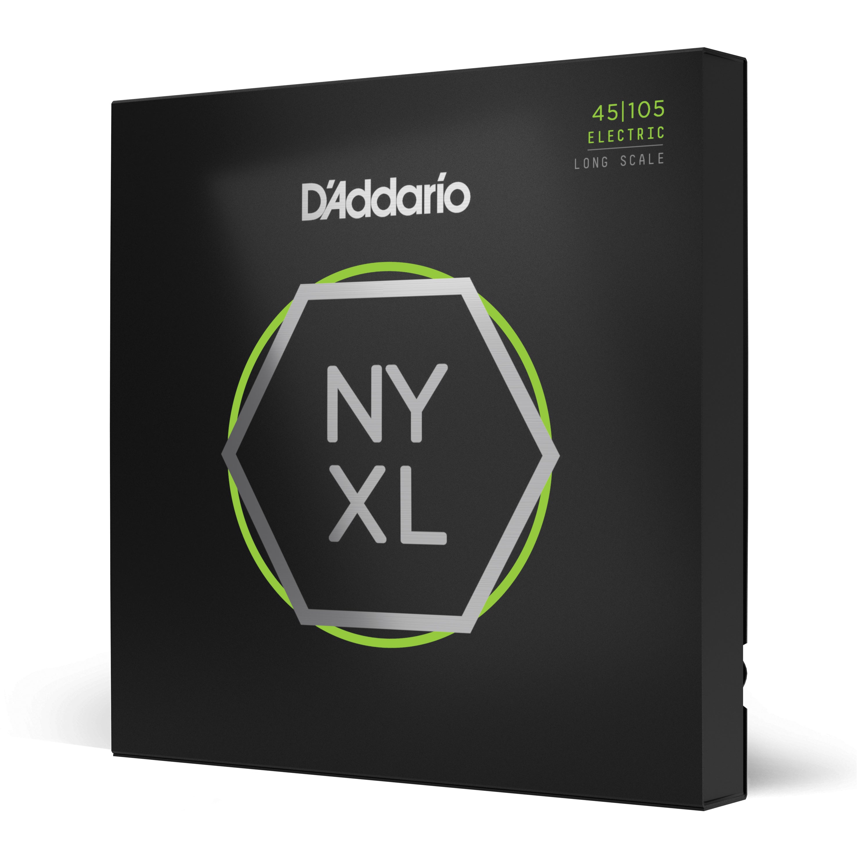 D'Addario NYXL Nickel Wound 45-105 Bass Guitar Strings, Long Scale [NYXL45105]