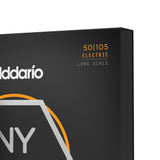 D'Addario NYXL Nickel Wound 50-105 Bass Guitar Strings, Long Scale [NYXL50105]