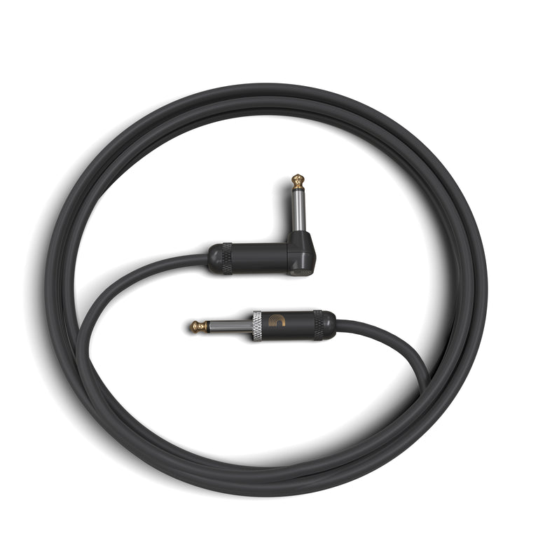 D'Addario American Stage 10ft Guitar & Instrument Cable (Straight-Angled)