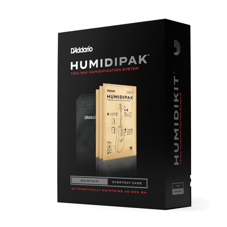 D'Addario Humidipak Automatic Humidity Control System for Acoustic Guitar