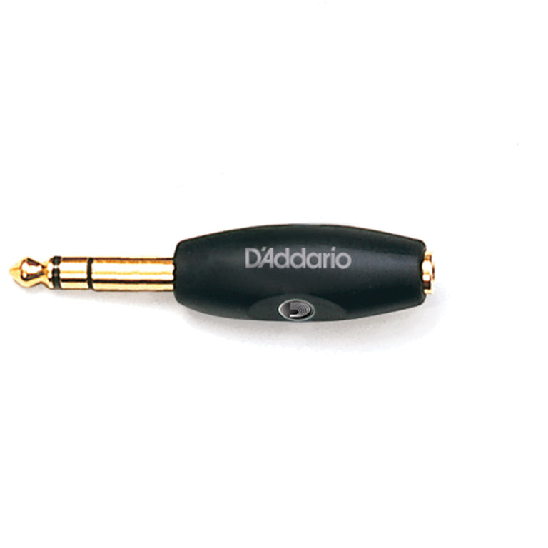 D'Addario Stereo Headphone Adapter Coupler 1/4
