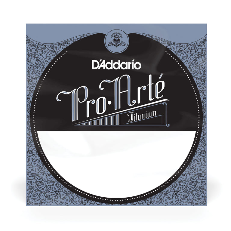 D'Addario T4603 Pro-Arté T2 Titanium Hard Tension Single Classical Guitar String 3rd G-String