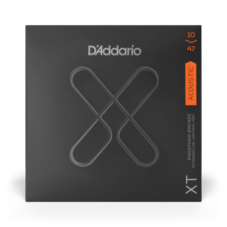 D'Addario XT Phosphor Bronze 10-47 Acoustic Guitar Strings